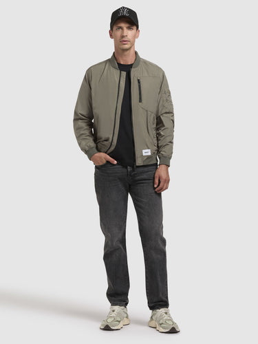 2028JK251 377IRO-GRE | Jacket BEKI grey-green